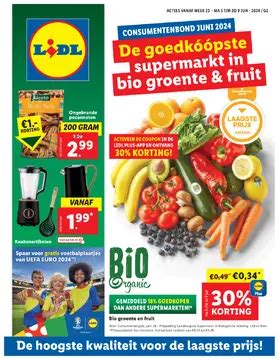 De online folder van Lidl vol aanbiedingen .
